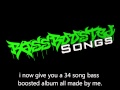 34 Song Bass Boosted Album All Made By BoxScapePkz