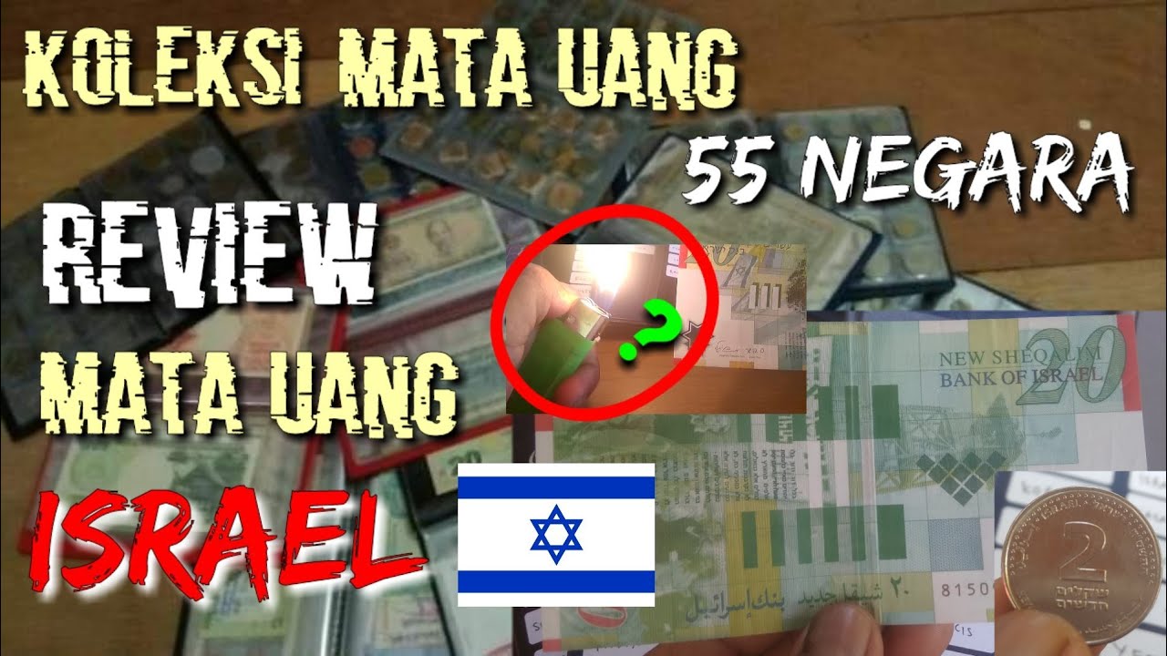 World Currency Collection Israel Banknotes Mengenal Mata Uang