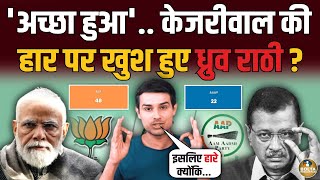 Dhruv Rathee ने BJP की बंपर जीत का खोला राज ? इसलिए हारे Kejriwal !