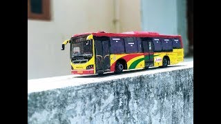 METRO LUXURY AC TOY BUS APSRTC | VOLVO 8400 TOY BUS BY TARUN TEJA.