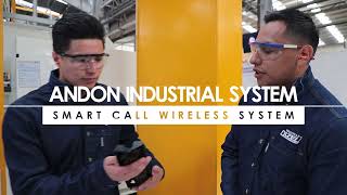 ANDON Industrial System - Smart Call - Radio Frequency Model