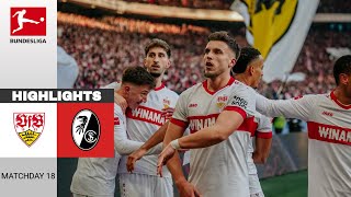 Stuttgart - Freiburg | 4:0 | Zusammenfassung | Bundesliga 2024-25 | stuttgart freiburg