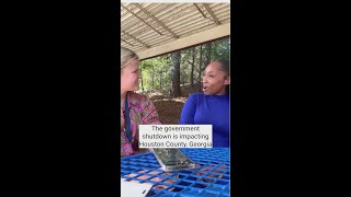 The government shutdown is impacting Houston County, Georgia