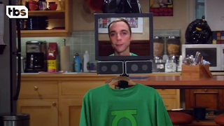 The Big Bang Theory: Mobile Virtual Presence Device (Clip) | TBS