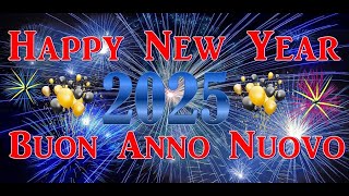 Buon Anno 2025 - Happy New Year 2025