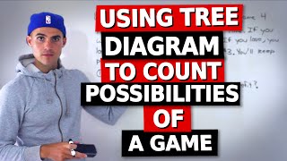 Math 1228 (Western University) - Using Tree Diagram to Count Possibilities of a Game