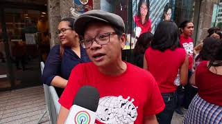 Pro-Duterte and anti-Duterte activists face off in NYC