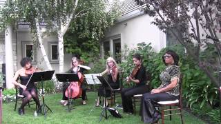 Los Angeles String Quartet- Wedding Ceremony Musicians Demo- Handel- Hornpipe
