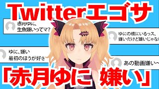 【エゴサ】Twitterで「赤月ゆに　嫌い」で検索して反応していく