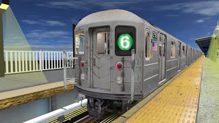 OpenBVE: Operating A Bombardier R62A (6) Train To Brooklyn Bridge