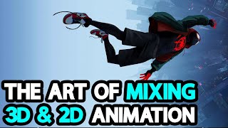 How to mix 2D and 3D animation