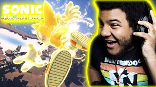 IM PARRYING LIKE A GOD!!!  | Super Sonic Vs. Wyvern Boss Fight REACTION | Sonic Frontiers