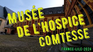 #Explore the beautiful Musée de l'Hospice Comtesse in Lille, France.