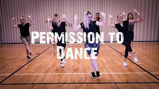 Permission to Dance - BTS | Fun and Easy KPOP Dance Fitness Routine {Cardio Dance Workout at Home}