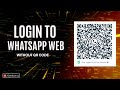 How to Login to WhatsApp Web without Scanning QR Code? Geek Savvy
