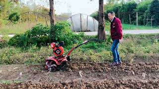 4wd mini tiller &cultivator with 178F diesel engine