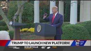 Trump to launch new platform