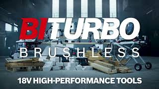 BITURBO BRUSHLESS - Corded Power With Just ONE 18V Battery!