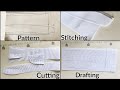 perfct collar pattern making and cutting , stitching || total collar all doubts  complete method ||