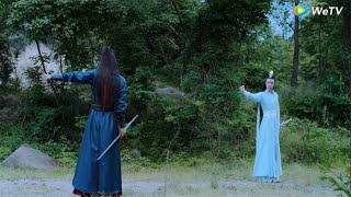 Wei Wuxian was afraid that Lan Zhan would leave, so he tied him within twenty feet with a spell!