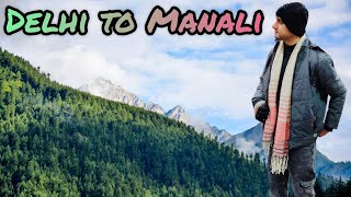 Delhi To Manali Volvo Bus Journey | Ram Dalal Volvo 9600 | Sissu Valley Condition Update 2024