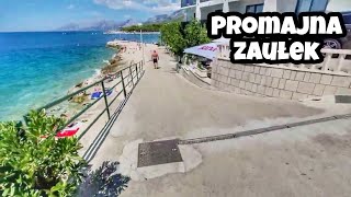 Cichy zakątek Promajny - Chorwacja Promajna plaża