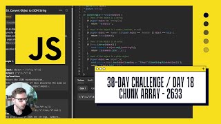 JavaScript Challenge: Convert Object to JSON String - Manual JSON.stringify 2633 - Day 18 of 30 Days
