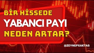 BİR HİSSEDE YABANCI PAYI NEDEN ARTAR