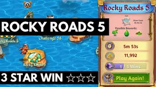 Merge Dragons Rocky Roads 5 • 3 Stars On 1st Win ☆☆☆