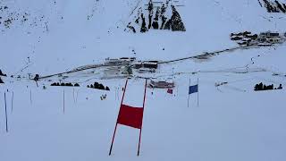 GCSE Ski test filmed in Kuhtai Austria