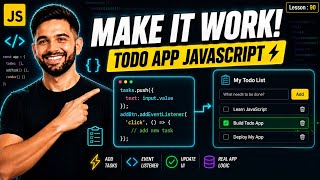 How to Make a Functional Todo List App in JavaScript | Part 1 DOM Logic