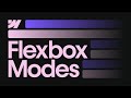 Flexbox Variable Modes in Webflow