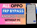 Oppo Android 11 FRP Bypass | Fix Google Assistant & Erase Data | Oppo Google Unlock | Without Pc