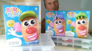 2024 Mr. Potato Head 75 Anniversary Trendy Taters Spudasaurus Yamicorn Unboxing Review Comparison