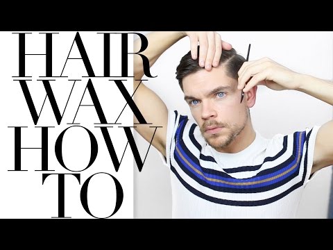 How To Use Hair Wax How To Use Hair Wax