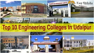 Top 10 Engineering Colleges in Udaipur | Ranking | Fees | Courses | Scholarships | EasyShiksha.com