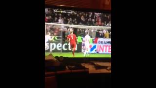 Ibrahimovic goal overhead kick!!! Sweden vs England