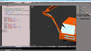 Blender Script Performed Movement Multicar