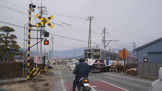 上田電鉄別所線　天神前踏切