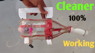 How to make vacuum cleaner at home | powerful vacuum cleaner for school projects