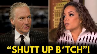 Bill Maher And Sunny Hostin's Discussion Gone wrong Big FIGHT 😱