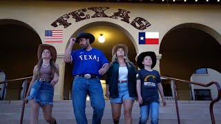 New Zealand Family see TEXAS for the first time!