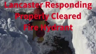 Winter Fire Hydrant PSA