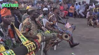 Egun Omolere Display at the 9days Rites of Oba of Idimu Kingdom Lagos  #cultureafrica #festival