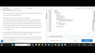 Caesar Cipher Lite CodeChef Solution Starters 121