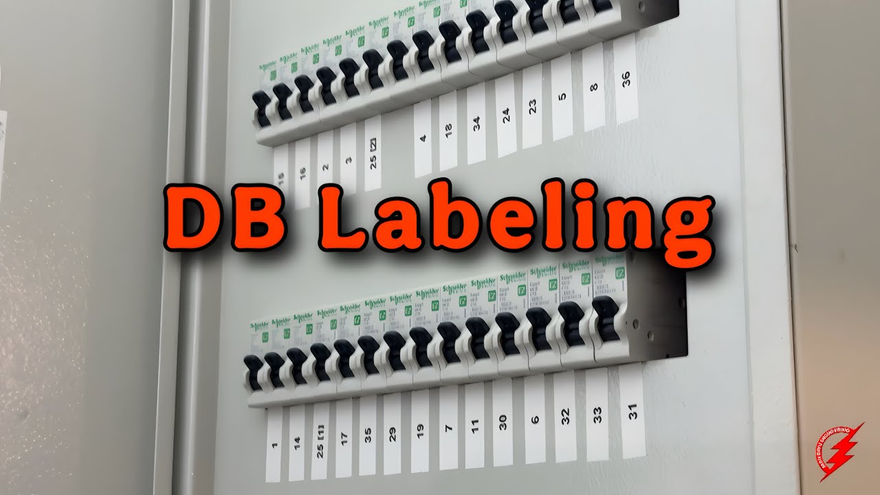 Pakar Elektrik Db Labelling Youtube