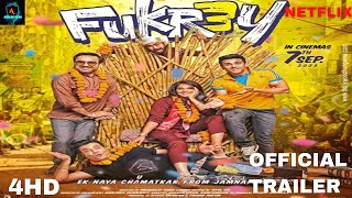 Fukrey 3 official Trailer| Varun S,Pulkit S,Pakaj | Fukrey 3 Movie Trailer| Fukrey 3 Release Date