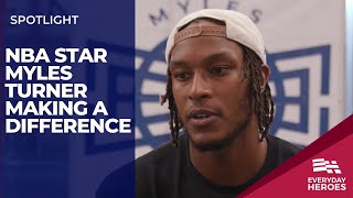 Myles Turner: Beyond Basketball | A Role Model's Impact on and Off the Court