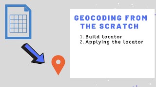 Geocoding from the Scratch in ArcGIS Desktop Part 1. Build and Use the Locator.