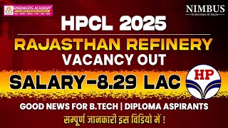 HRRL Recruitment 2025 | Salary ₹8.29 LPA| HPCL JE Syllabus, Eligibility | HRRL JE Vacancy 2025